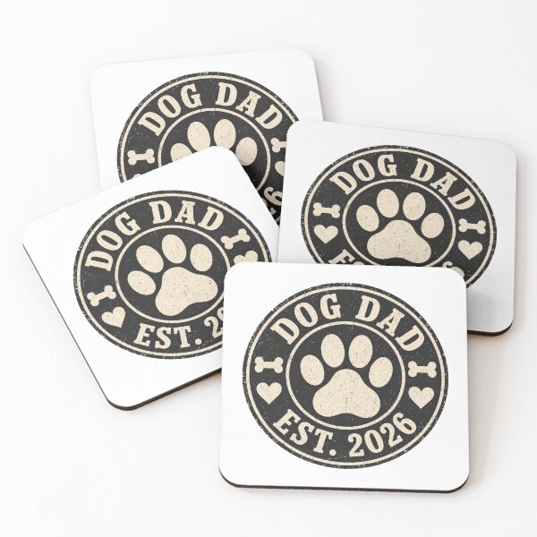 Item preview, Dog Dad Est 2026 Vintage Badge Father's Day Gift First Time Dog Owner designed and sold by Amnesia-Proto.