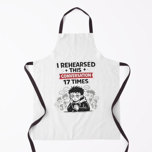 Item preview, Rehearsed Conversation Anxiety Meme designed and sold by Anantha's Studio.