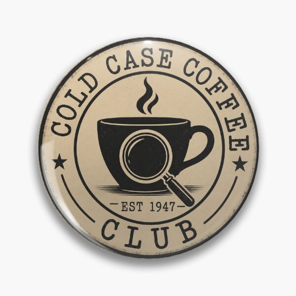 Item preview, Cold Case Coffee Club Est 1947 Vintage True Crime Detective Aesthetic designed and sold by Amnesia-Proto.