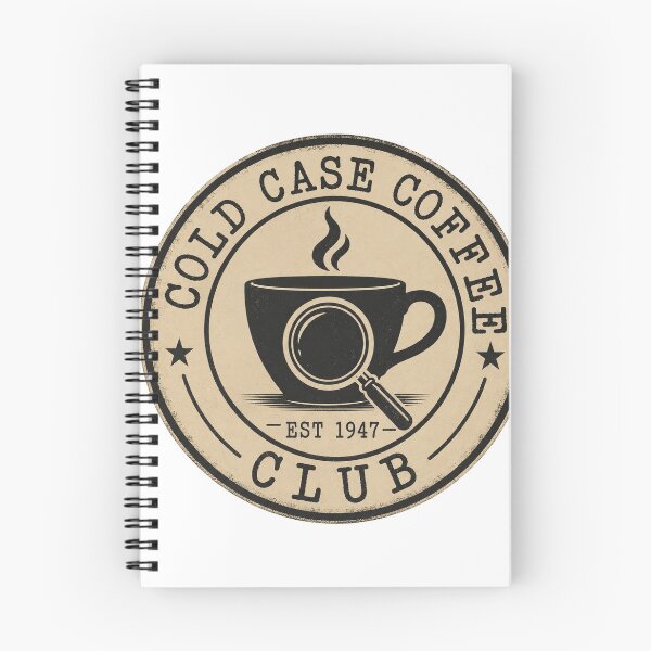 Item preview, Cold Case Coffee Club Est 1947 Vintage True Crime Detective Aesthetic designed and sold by Amnesia-Proto.