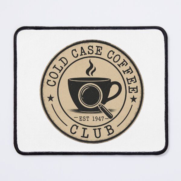 Item preview, Cold Case Coffee Club Est 1947 Vintage True Crime Detective Aesthetic designed and sold by Amnesia-Proto.