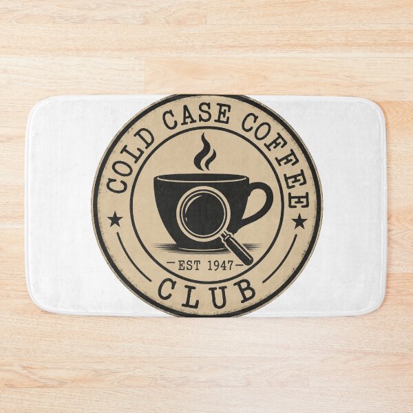 Item preview, Cold Case Coffee Club Est 1947 Vintage True Crime Detective Aesthetic designed and sold by Amnesia-Proto.