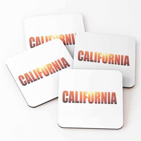 Item preview, Word California and the ocean at sunset  designed and sold by ArtEventET.
