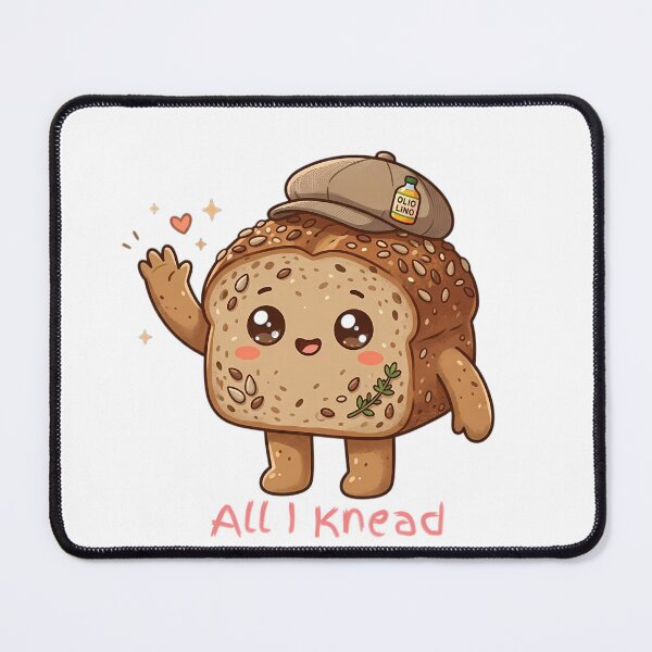 Item preview, My Kind of Healthy Bread - Cute Artisan Whole Grain Kawaii designed and sold by jo-e-basta.