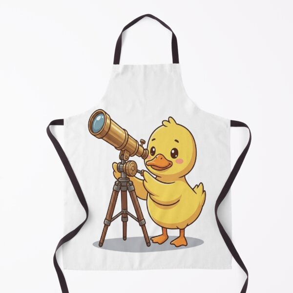 Item preview, Cute Duck Looking Through Telescope designed and sold by Ella_Sketch.