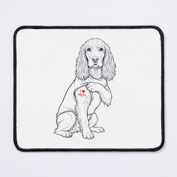 Item preview, Vintage English Cocker Spaniel Mom Tattoo Dog Lover designed and sold by TerryConnells.
