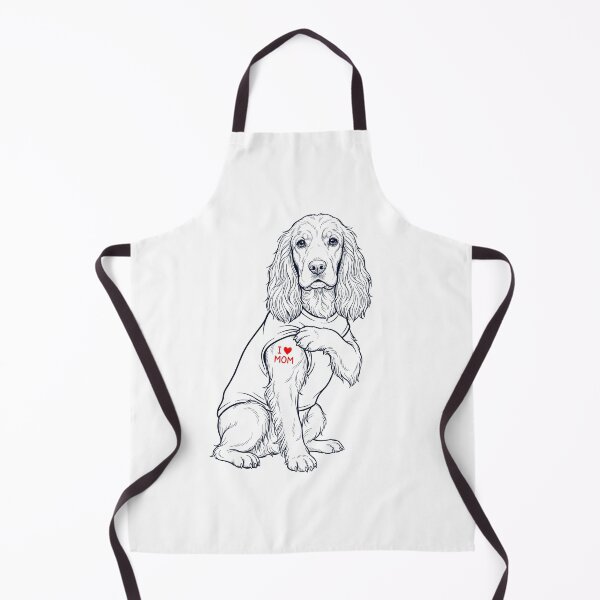 Item preview, Vintage English Cocker Spaniel Mom Tattoo Dog Lover designed and sold by TerryConnells.