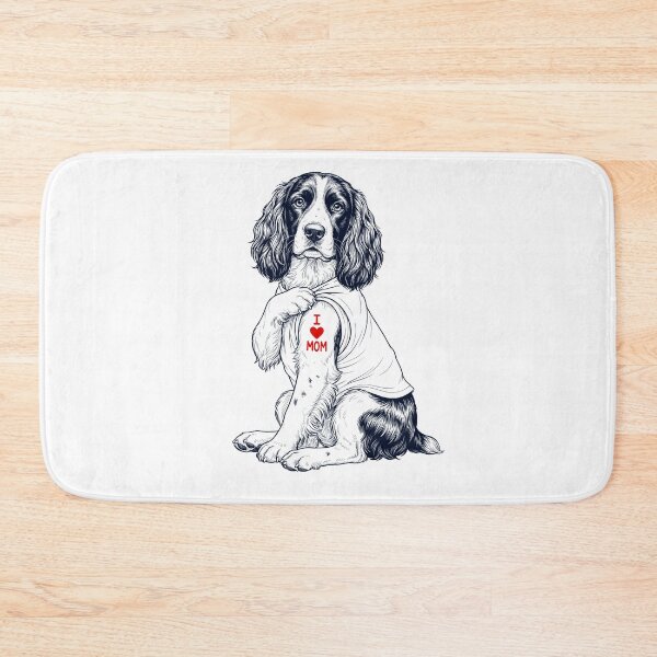Item preview, Vintage English Springer Spaniel Mom Tattoo Dog Lover designed and sold by TerryConnells.
