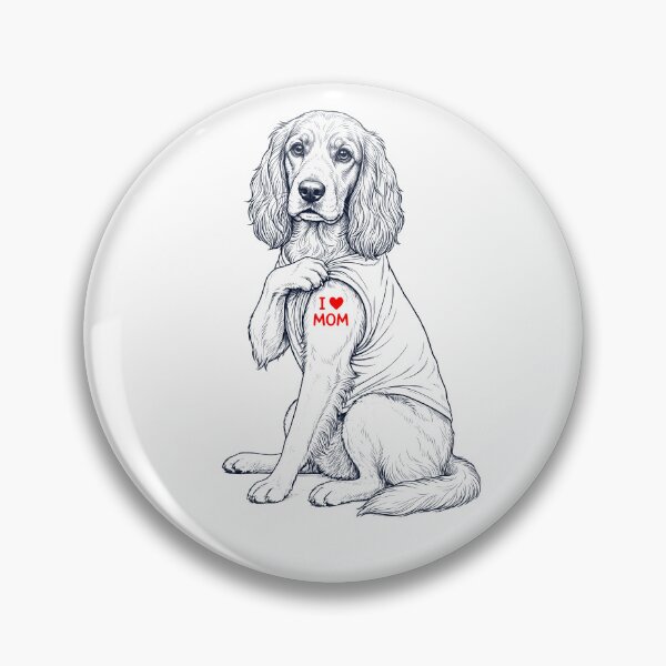 Item preview, Vintage Field Spaniel Mom Tattoo Dog Lover designed and sold by TerryConnells.