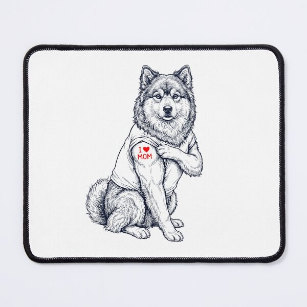 Item preview, Vintage Finnish Lapphund Mom Tattoo Dog Lover designed and sold by TerryConnells.