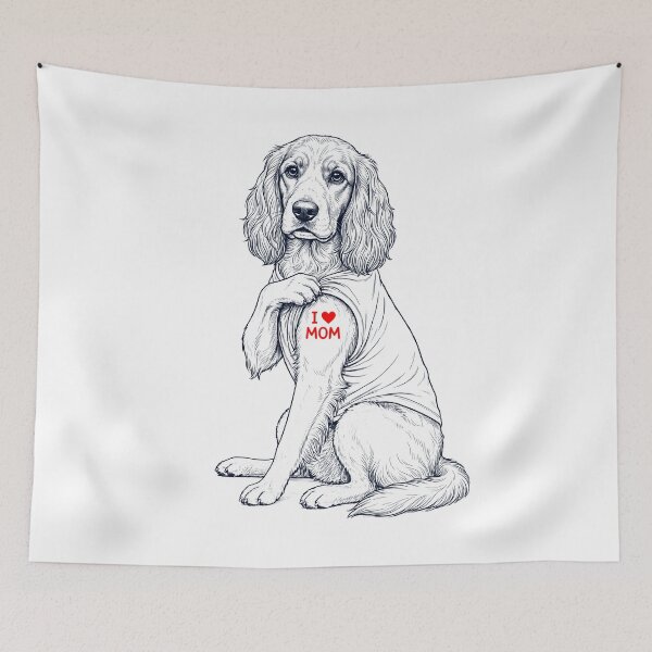 Item preview, Vintage Field Spaniel Mom Tattoo Dog Lover designed and sold by TerryConnells.