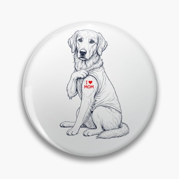 Item preview, Vintage Flat Coated Retriever Mom Tattoo Dog Lover designed and sold by TerryConnells.