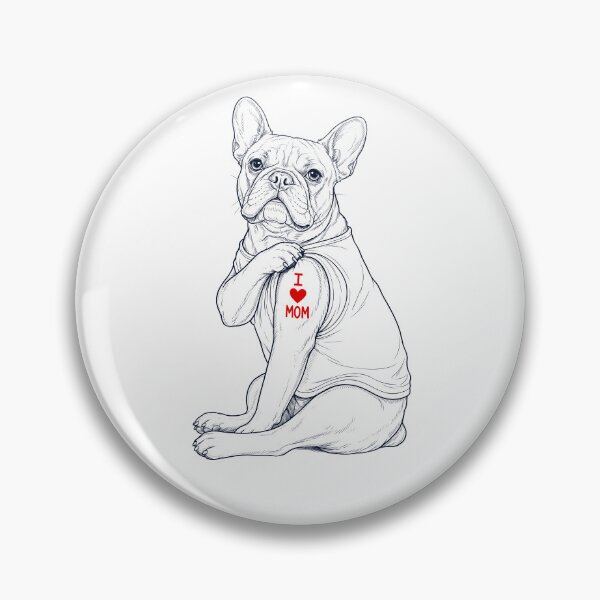 Item preview, Vintage French Bulldog Mom Tattoo Dog Lover designed and sold by TerryConnells.