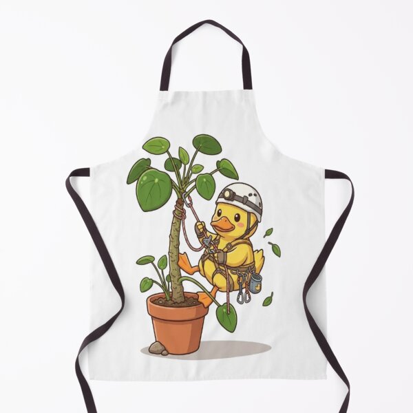Item preview, Cute Duck Climbing House Plant designed and sold by Ella_Sketch.