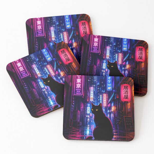 Item preview, City Black Cat designed and sold by Helmy Dream.