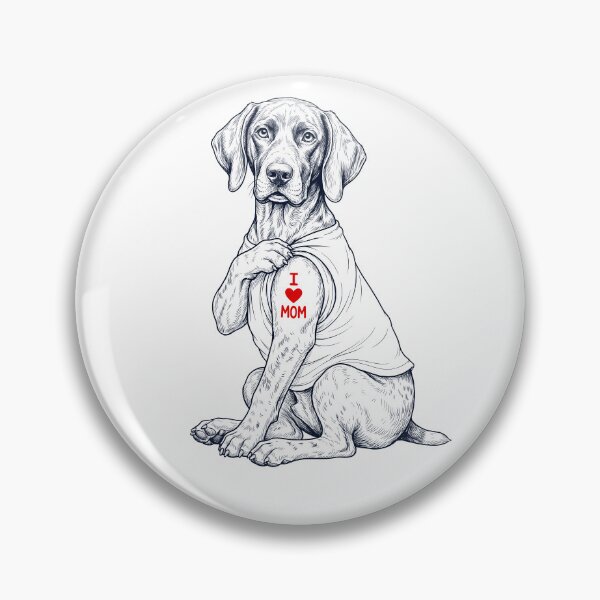 Item preview, Vintage German Shorthaired Pointer Mom Tattoo Dog Lover designed and sold by TerryConnells.