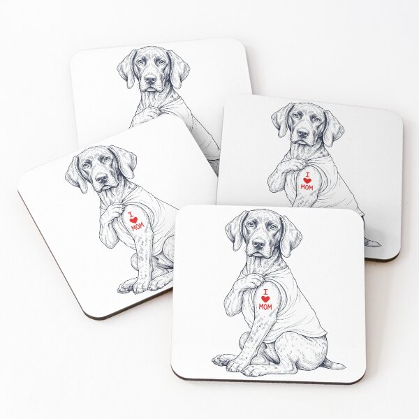 Item preview, Vintage German Shorthaired Pointer Mom Tattoo Dog Lover designed and sold by TerryConnells.
