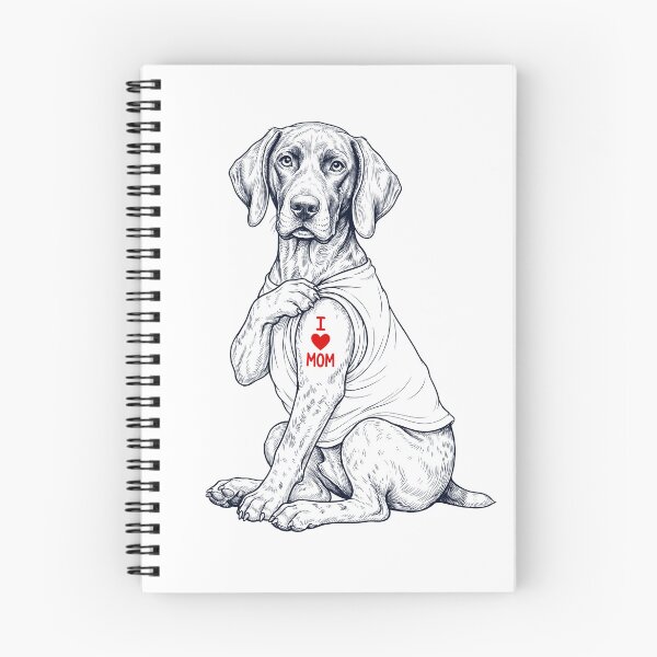 Item preview, Vintage German Shorthaired Pointer Mom Tattoo Dog Lover designed and sold by TerryConnells.