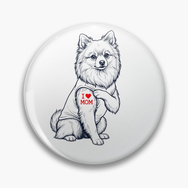 Item preview, Vintage German Spitz Mom Tattoo Dog Lover designed and sold by TerryConnells.