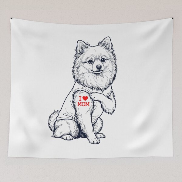 Item preview, Vintage German Spitz Mom Tattoo Dog Lover designed and sold by TerryConnells.