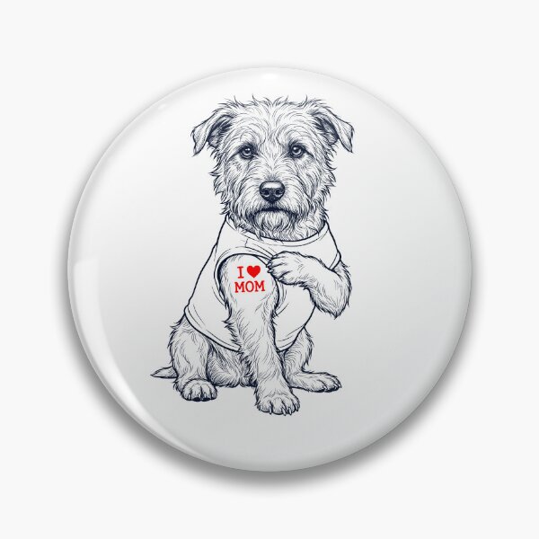 Item preview, Vintage Glen of Imaal Terrier Mom Tattoo Dog Lover designed and sold by TerryConnells.