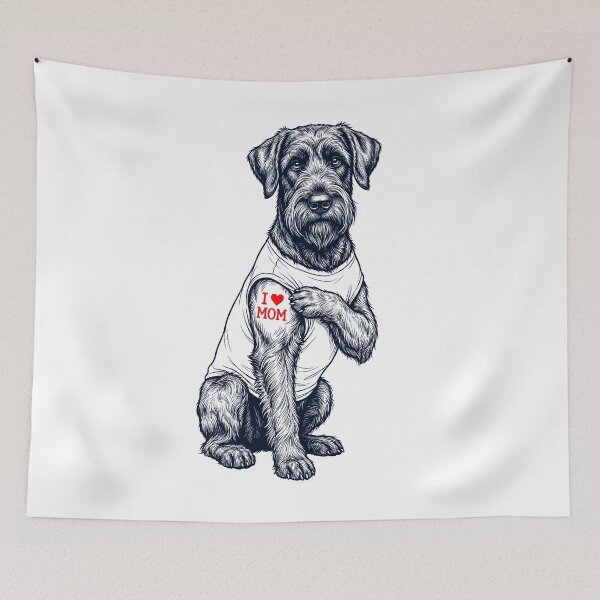 Item preview, Vintage Giant Schnauzer Mom Tattoo Dog Lover designed and sold by TerryConnells.