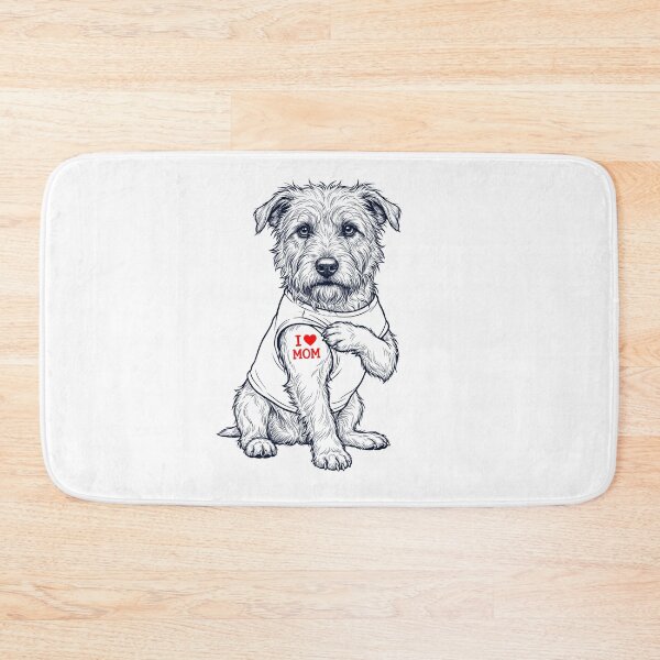 Item preview, Vintage Glen of Imaal Terrier Mom Tattoo Dog Lover designed and sold by TerryConnells.
