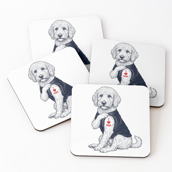 Item preview, Vintage Goldendoodle Mom Tattoo Dog Lover designed and sold by TerryConnells.