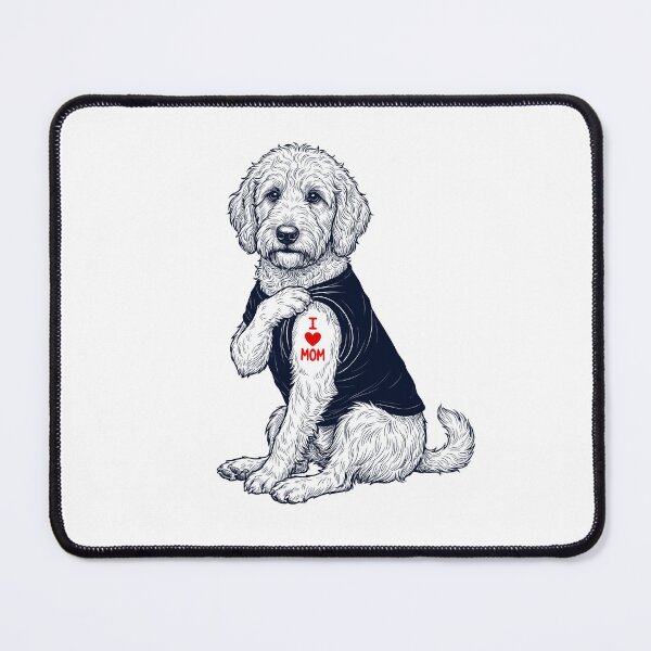 Item preview, Vintage Goldendoodle Mom Tattoo Dog Lover designed and sold by TerryConnells.