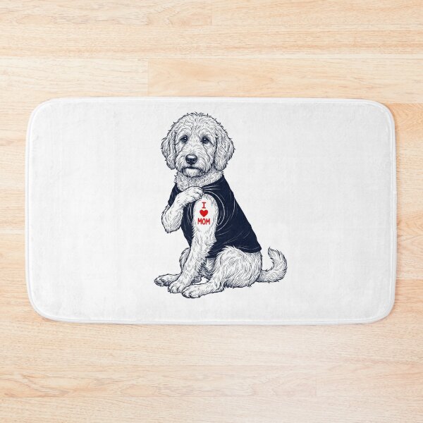 Item preview, Vintage Goldendoodle Mom Tattoo Dog Lover designed and sold by TerryConnells.