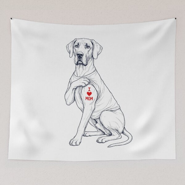 Item preview, Vintage Great Dane Mom Tattoo Dog Lover designed and sold by TerryConnells.