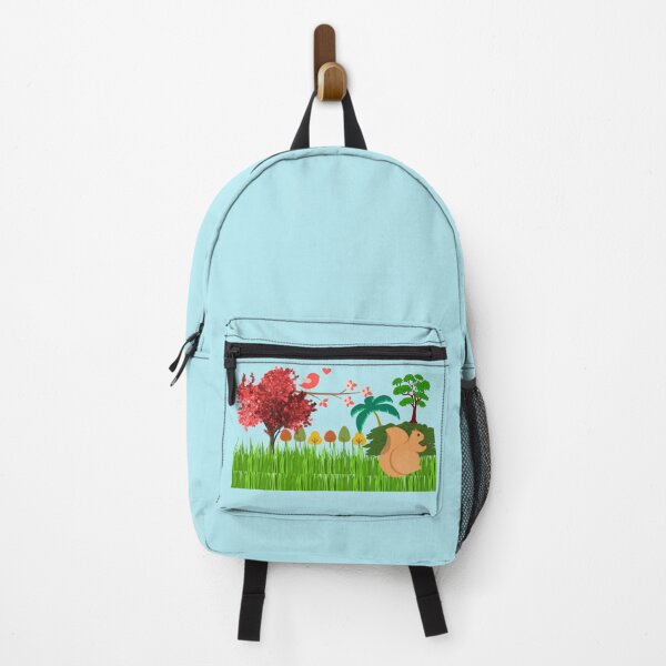 Item preview, Back to Nature Cartoon Scene designed and sold by Dew Drop Designs.