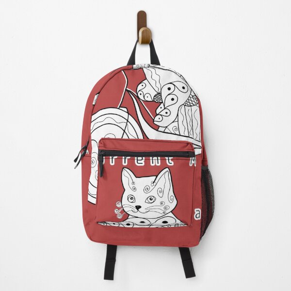 Item preview, Whimsical Patterned Cat on Tricycle — Zen Current Mood Line Art designed and sold by LeshanArt.