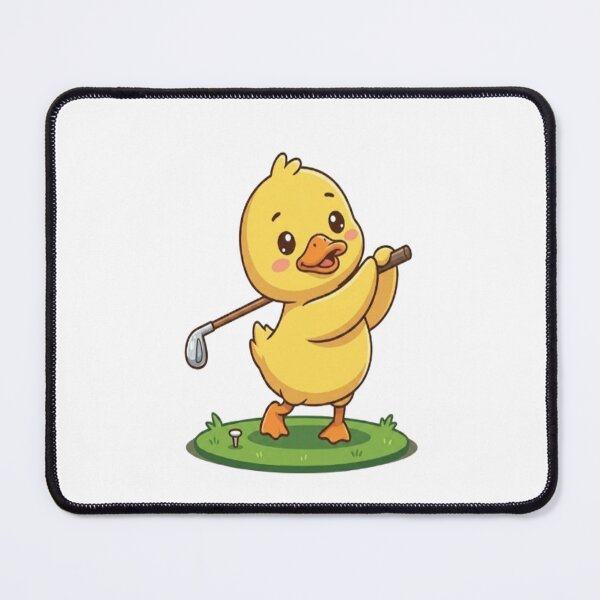 Item preview, Cute Duck Playing Golf designed and sold by Ella_Sketch.
