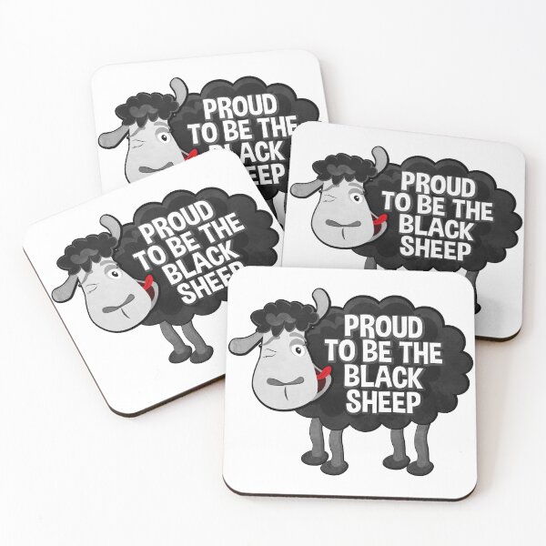 Item preview, Proud to Be the Black Sheep Shirt – Funny Outsider Quote, Rebel Humor Tee, Unique Personality Gift, Introvert Anti Social Design designed and sold by EichStore.