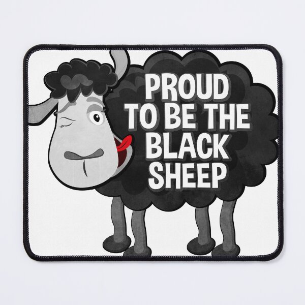 Item preview, Proud to Be the Black Sheep Shirt – Funny Outsider Quote, Rebel Humor Tee, Unique Personality Gift, Introvert Anti Social Design designed and sold by EichStore.