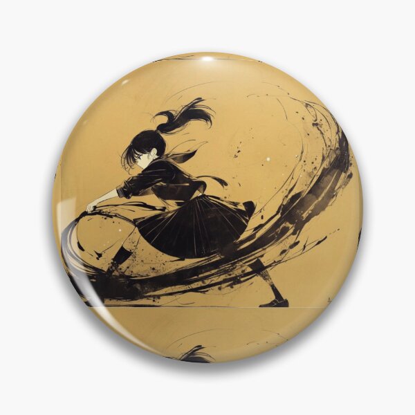 Item preview, Black Ink Flow – Action Anime Aesthetic designed and sold by EchoWave11.