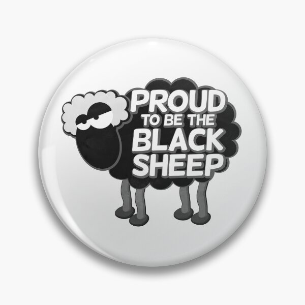 Artikelvorschau, Introvert Humor Shirt – Proud to Be the Black Sheep, Anti Social Quote Tee, Socially Awkward Funny Shirt, Quiet Personality Design entworfen und verkauft von EichStore.