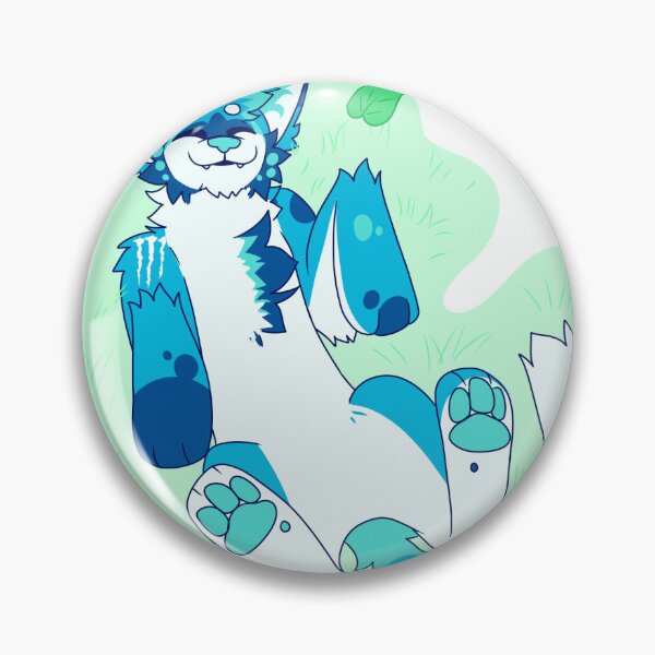 Item preview, Blue Hawaiian cat in the grass designed and sold by VenixAnimatez .