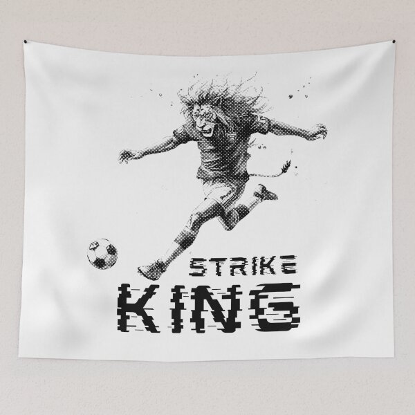 Item preview, Strike King Lion Soccer (Football) Player designed and sold by TrueArtsStore.