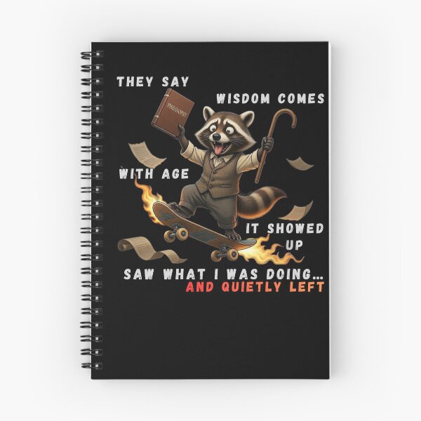 Item preview, They say wisdom comes with age and everyone expects seriousness but this isn’t the quiet wisdom people imagine growing older brings. It’s louder stranger and far more entertaining designed and sold by Creative-Sanc.
