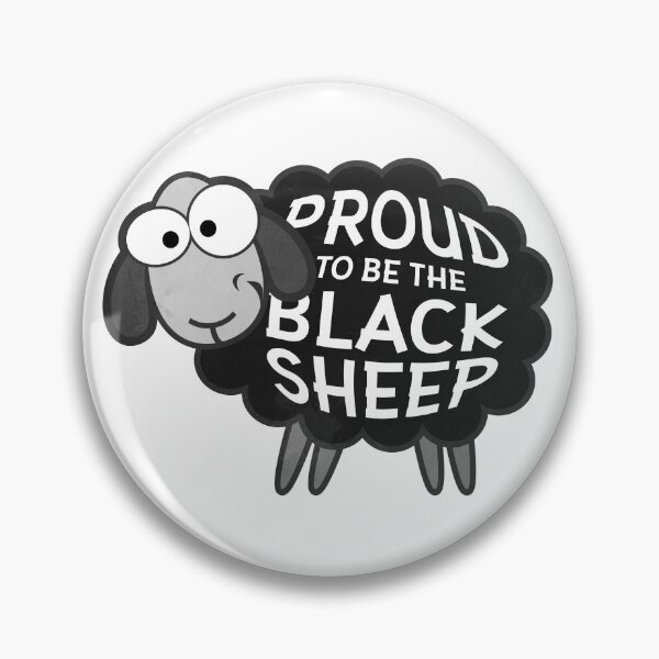 Item preview, Dark Humor Shirt – Proud to Be the Black Sheep, Sarcastic Funny Quote Tee, Weird Humor Design, Anti Social Edgy Shirt designed and sold by EichStore.
