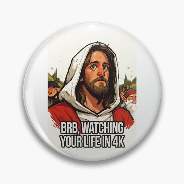 Item preview, BRB Watching Your Life in 4K Crowd Scene designed and sold by Piotrek0001.