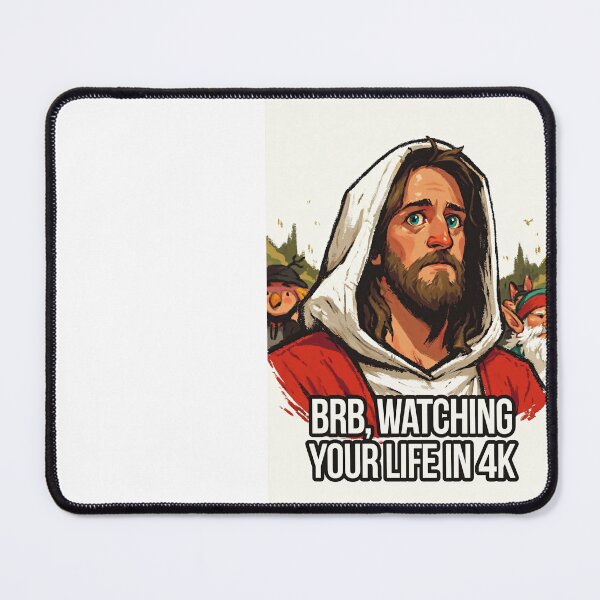 Item preview, BRB Watching Your Life in 4K Crowd Scene designed and sold by Piotrek0001.