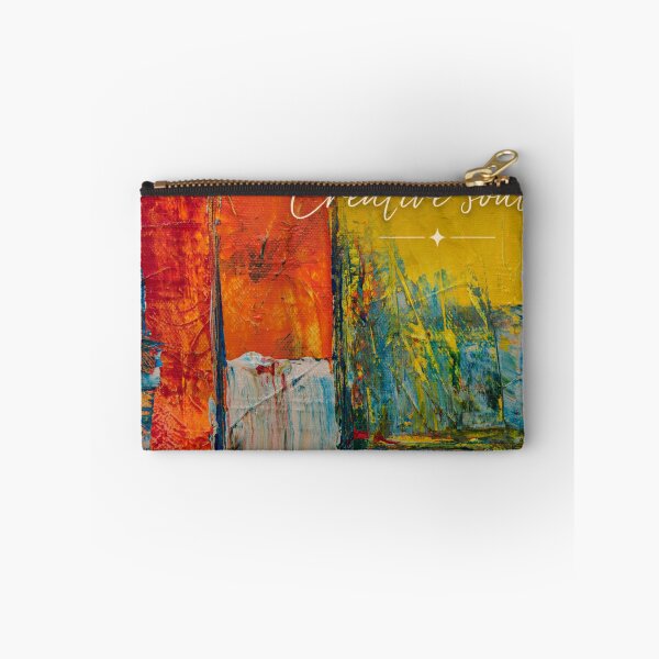Item preview, Messy Mind Creative Soul Abstract Art | Aesthetic Creative Quote Print | Colorful Artistic Design designed and sold by NA-art725.