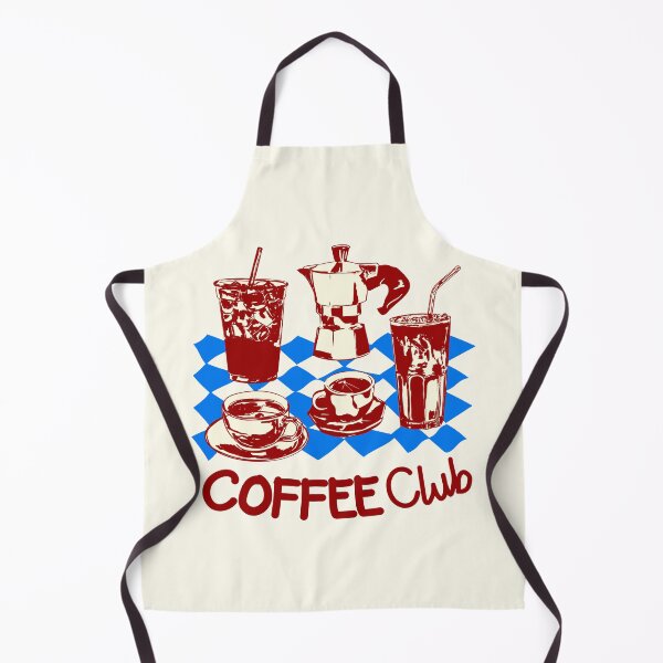 Item preview, Coffee Club Retro Doodle Aesthetic Vintage CafeVibes designed and sold by MaiZephyr.