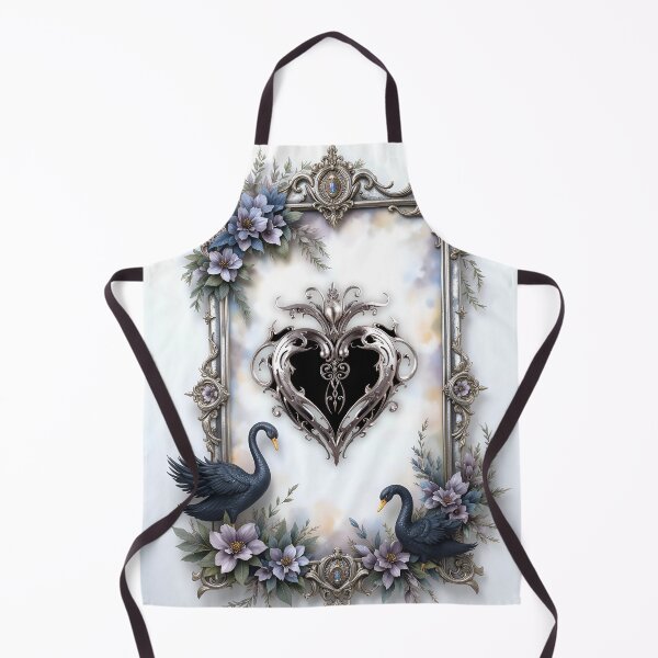Item preview, Black Swan Wedding Frame – Gothic Romance Love designed and sold by nicky2342.