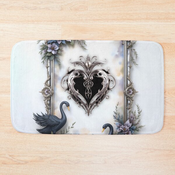 Item preview, Black Swan Wedding Frame – Gothic Romance Love designed and sold by nicky2342.