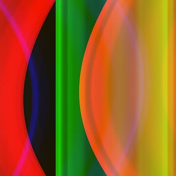 Artwork thumbnail, Color Spectrum Layers - Abstract Geometric Gradient Background by ScreenPin