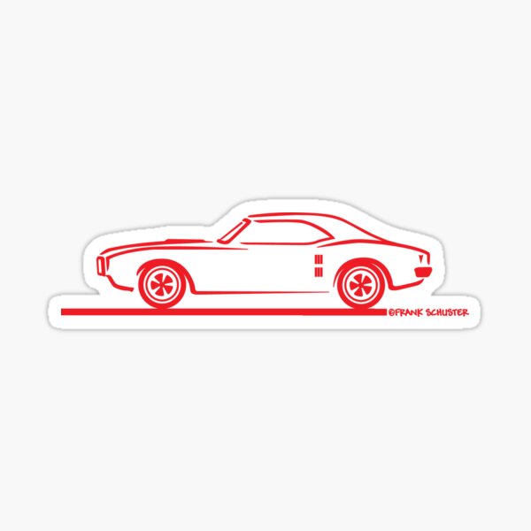 Aperçu de l'œuvre 1967, 1968, 1969 Pontiac Firebird créée et vendue par Frank Schuster.